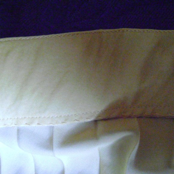 BCBGMaxAzria Gold Pleated One Shoulder Dress, size Small - Picture 6 of 7